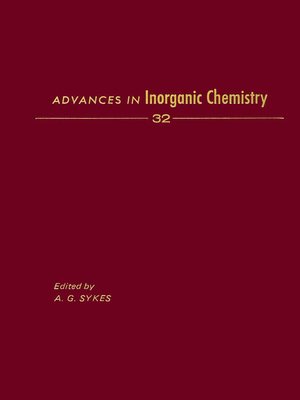 cover image of Advances in Inorganic Chemistry